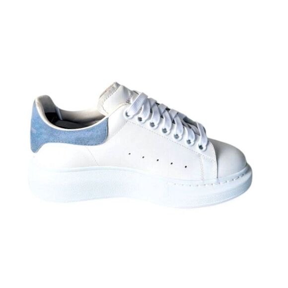 ALEXANDER MCQUEEN Wmns Oversized Sneaker "White Dream Blue' Size 35 - Picture 7 of 10